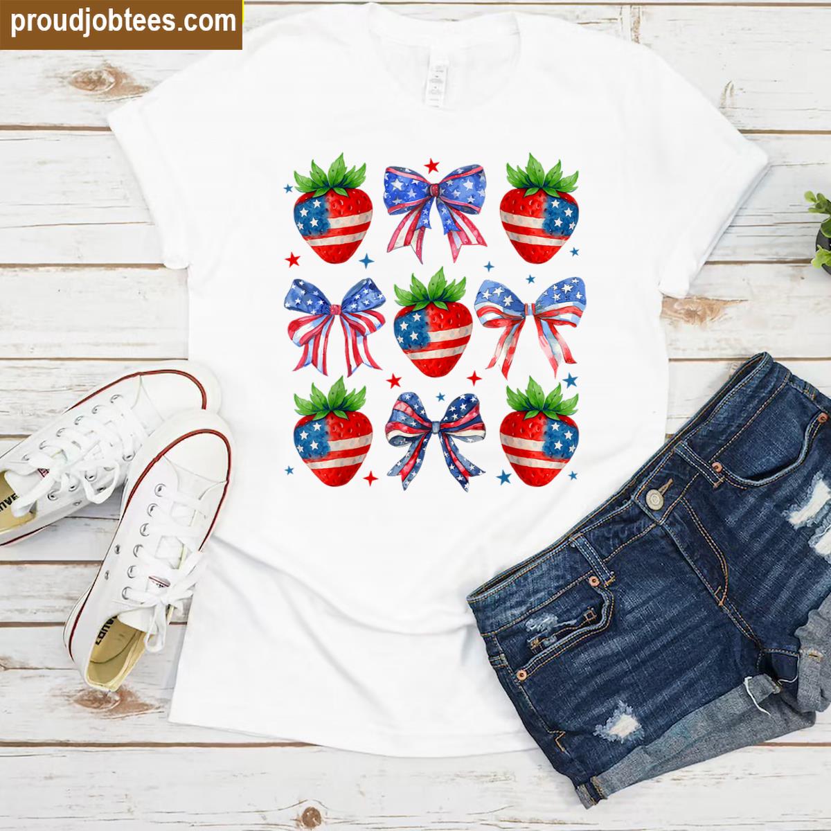 American Flag Sweet Land Shirt
