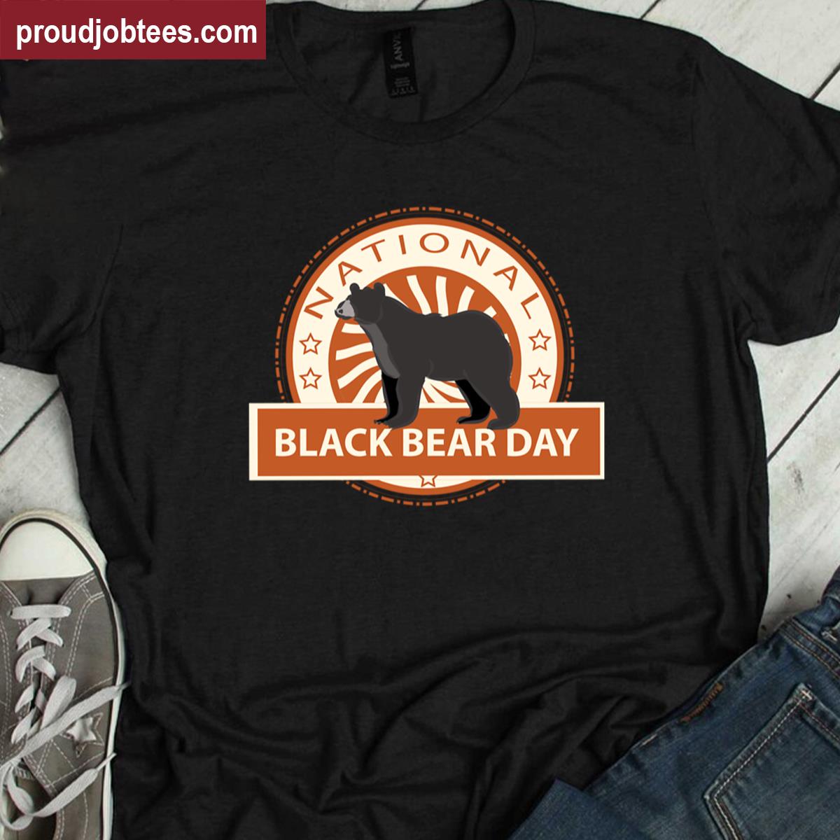 Black Bear Day Celebration Shirt