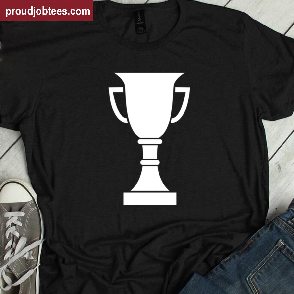 Champion White Trophy Tee Shirt