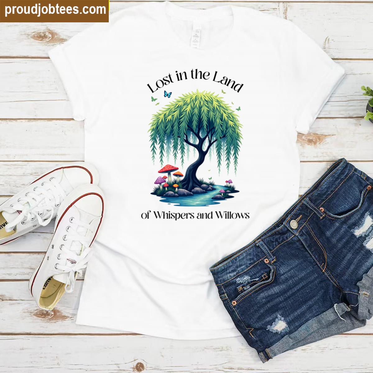 Lost In Enchanted Willows Tee Shirt
