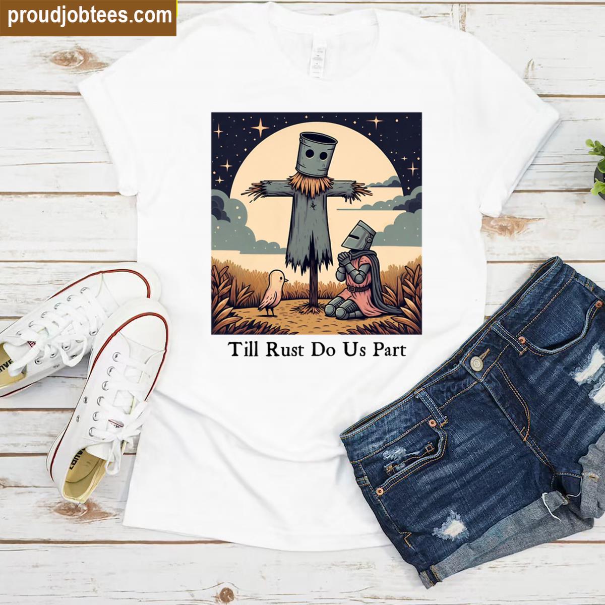 Love Bird In Field Tee Shirt
