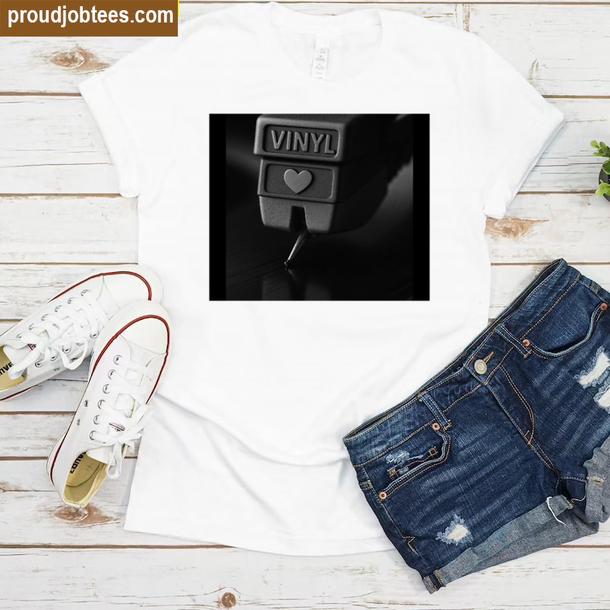 Love Oversized Vinyl Tee Shirt