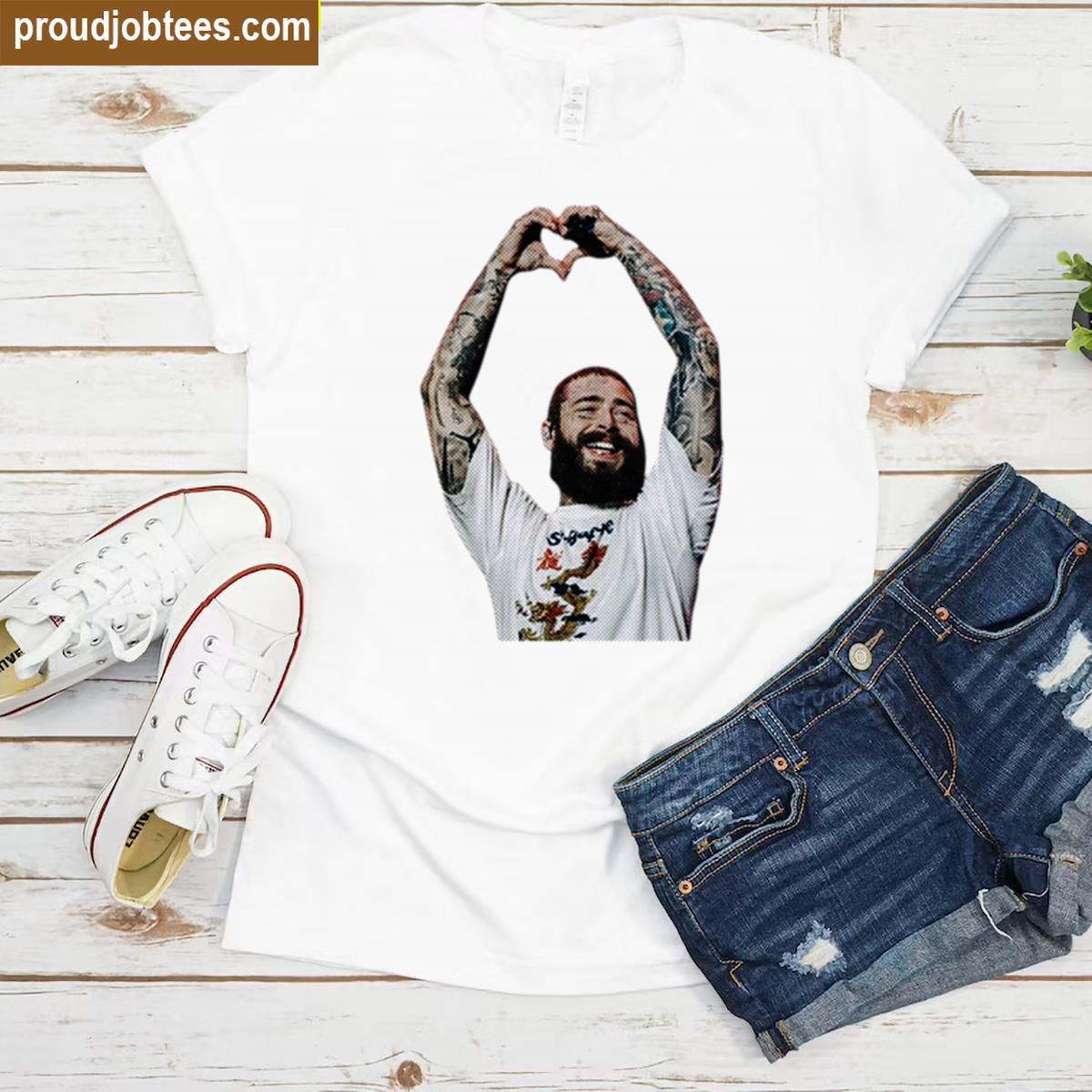Love Posty Design Tee Shirt