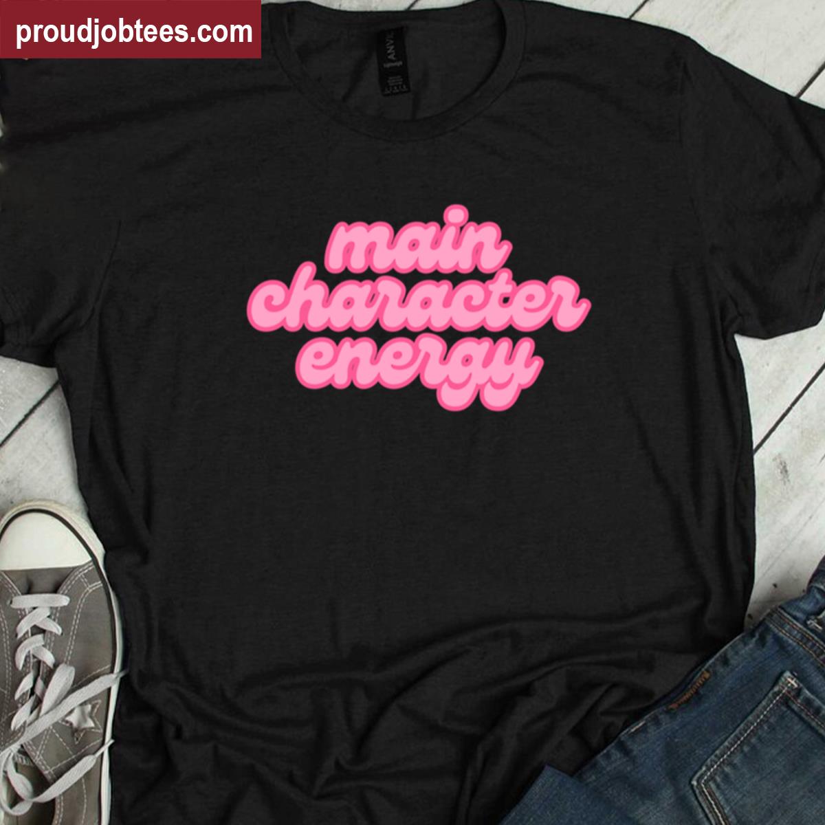 Main Character Energy Aesthetic Shirt