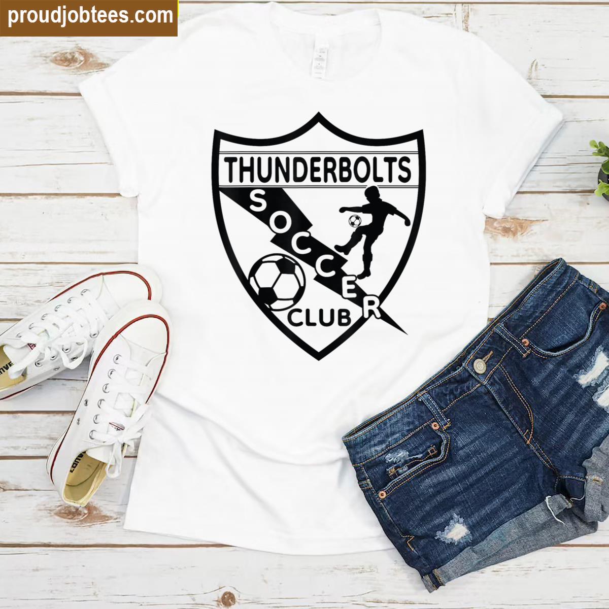 Marvel Studios Thunderbolts Club Logo Tee Shirt