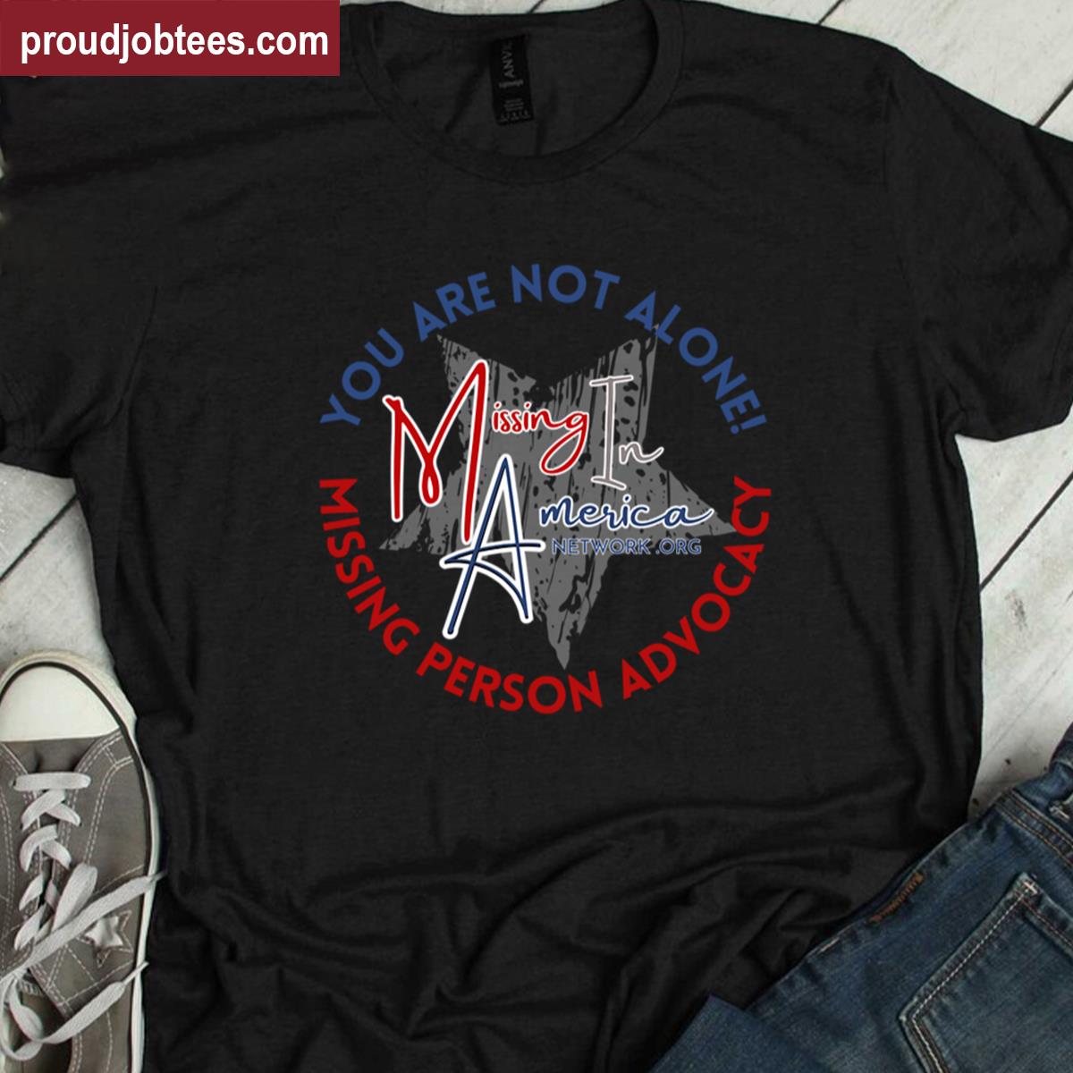 Missing In America Network Tee Shirt