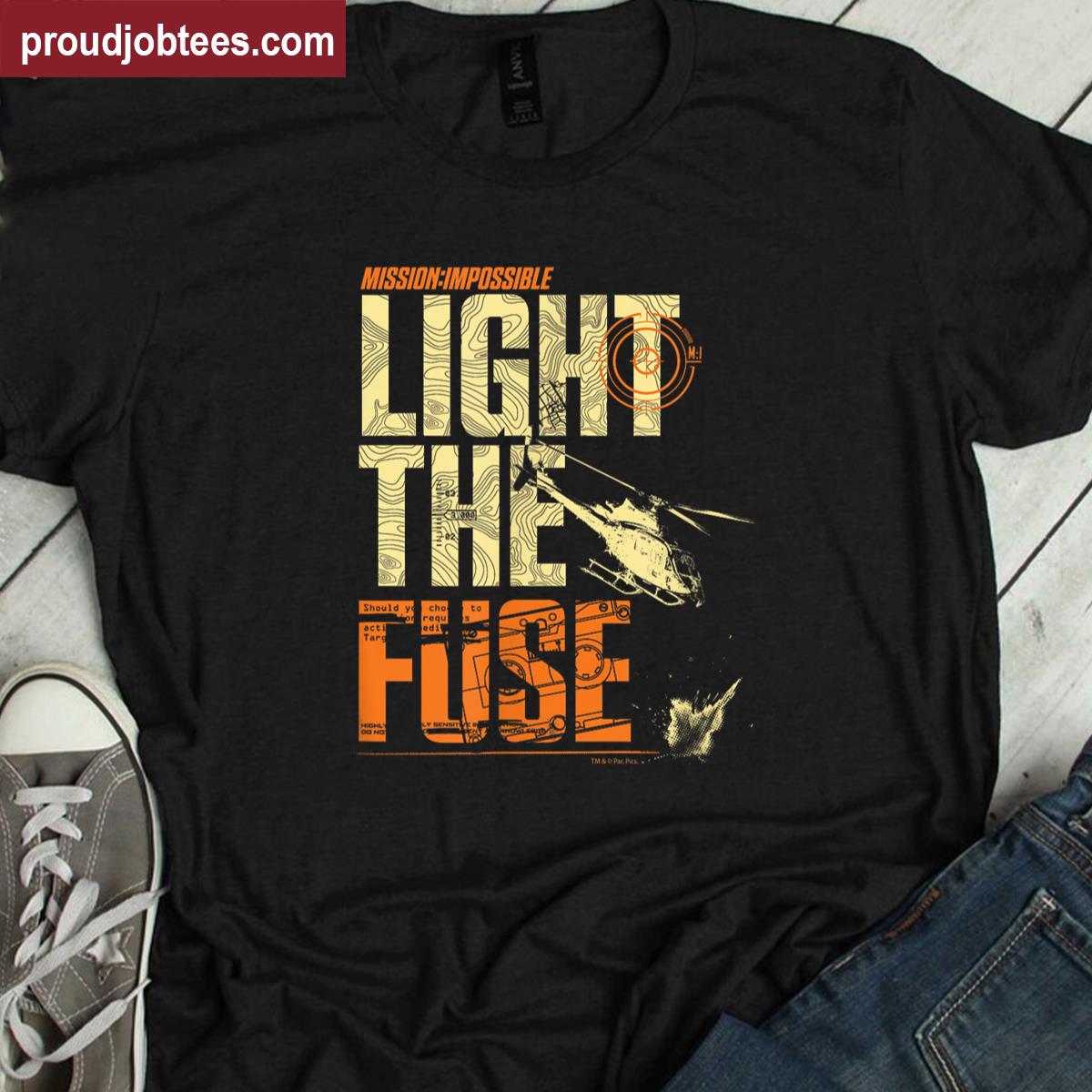 Mission Impossible Slogan Tee Shirt