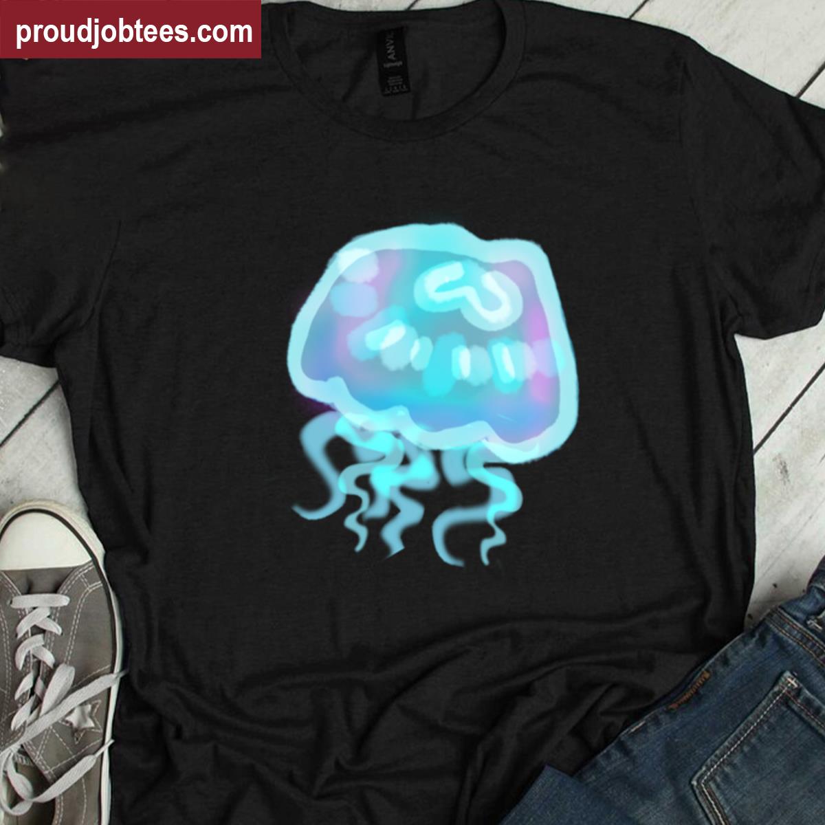 Moon Jellyfish Ocean Tee Shirt