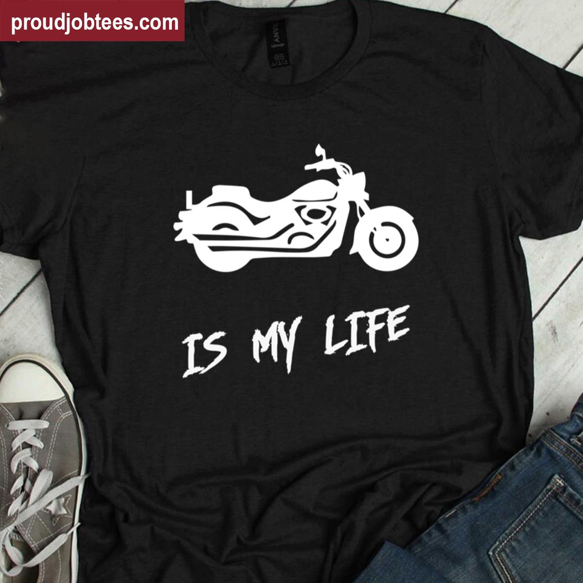 Motorcycle Lifestyle Graphic Shirt