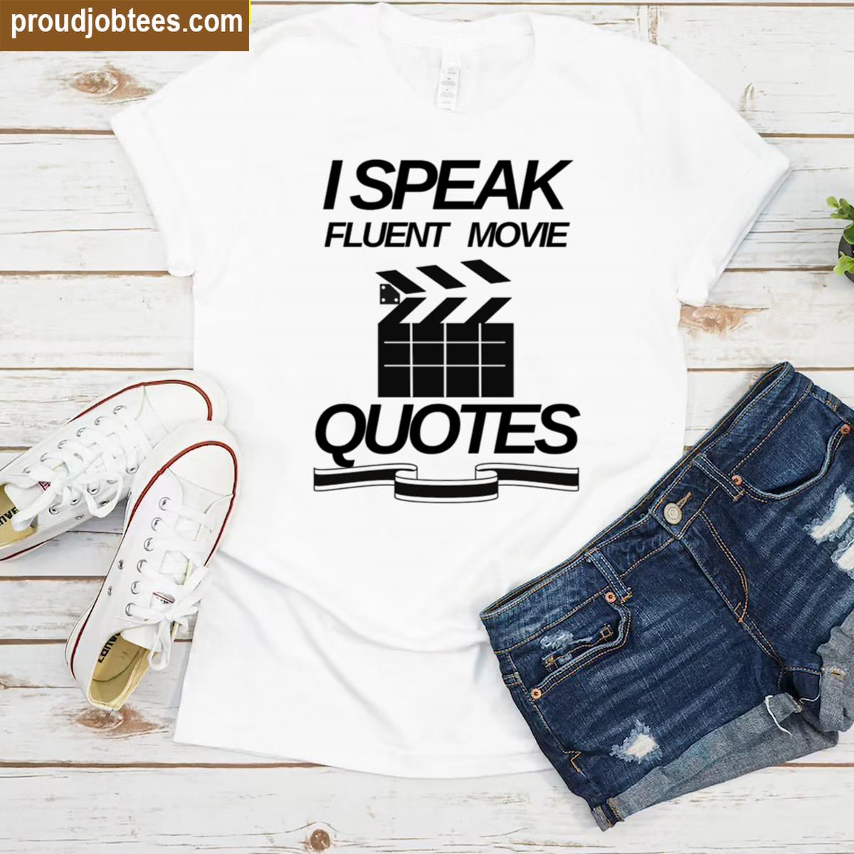 Movies Film Quote Graphic Tee For Fans Shirt