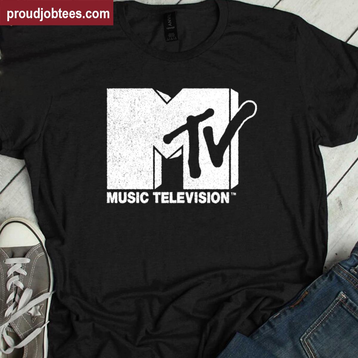 Mtv Retro Logo Tee Shirt