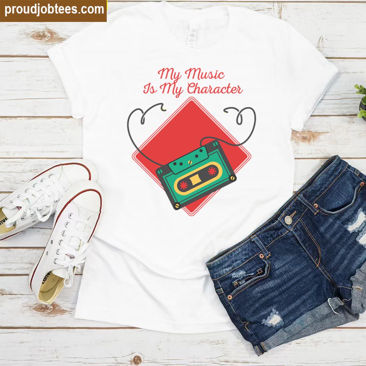 My Music Graphic Tee Casual Wear Shirt