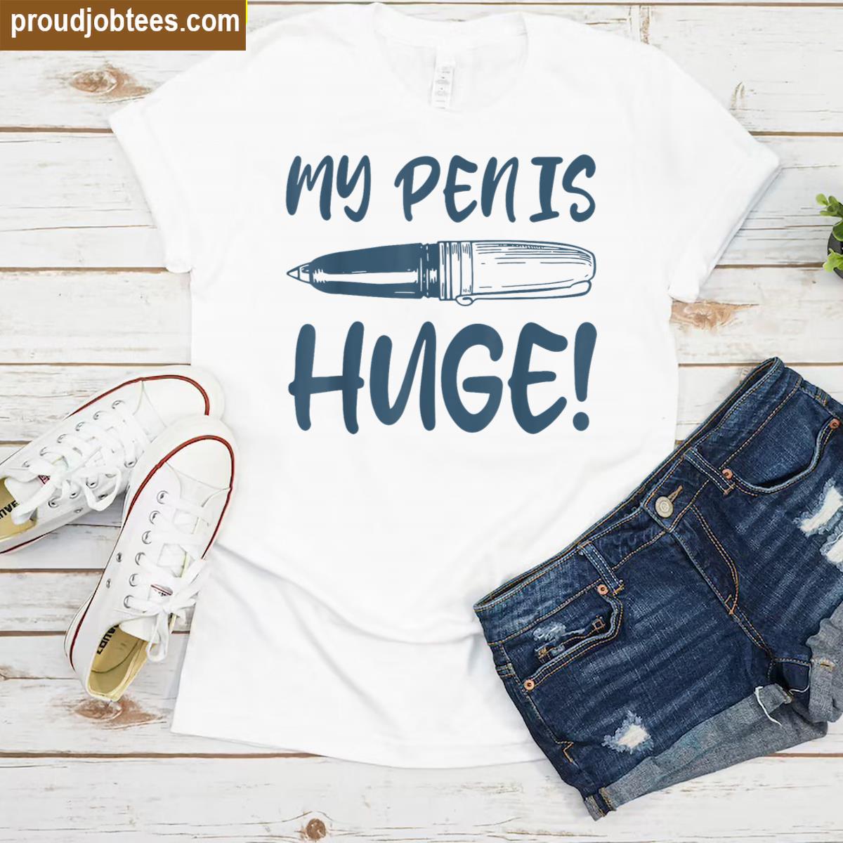 My Pen Graphic Tee For Artists Shirt