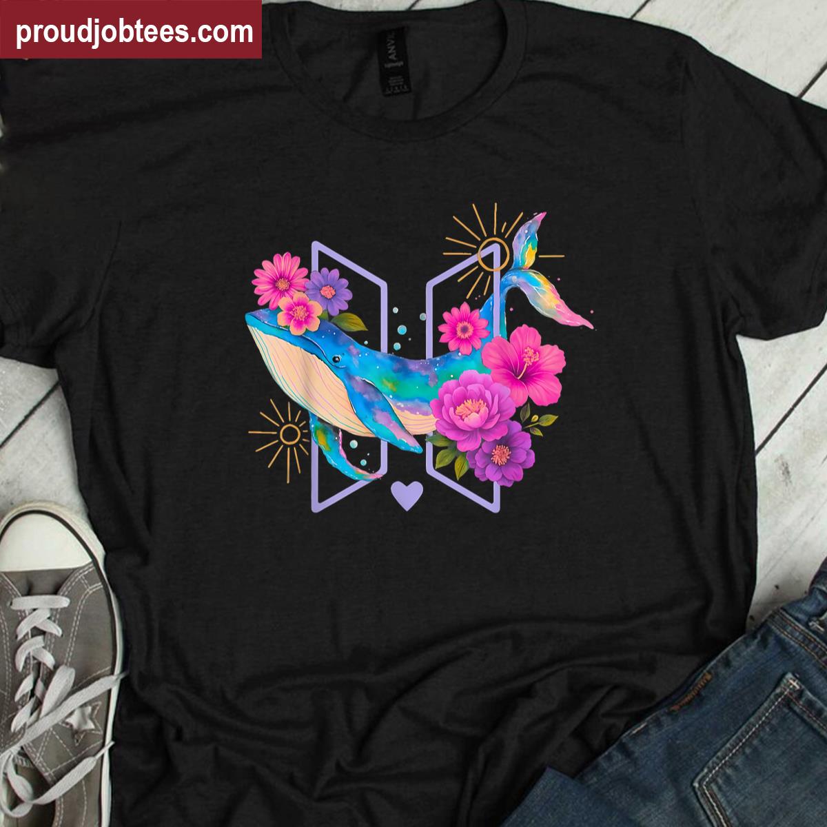 Orca Summer Graphic Tee Shirt