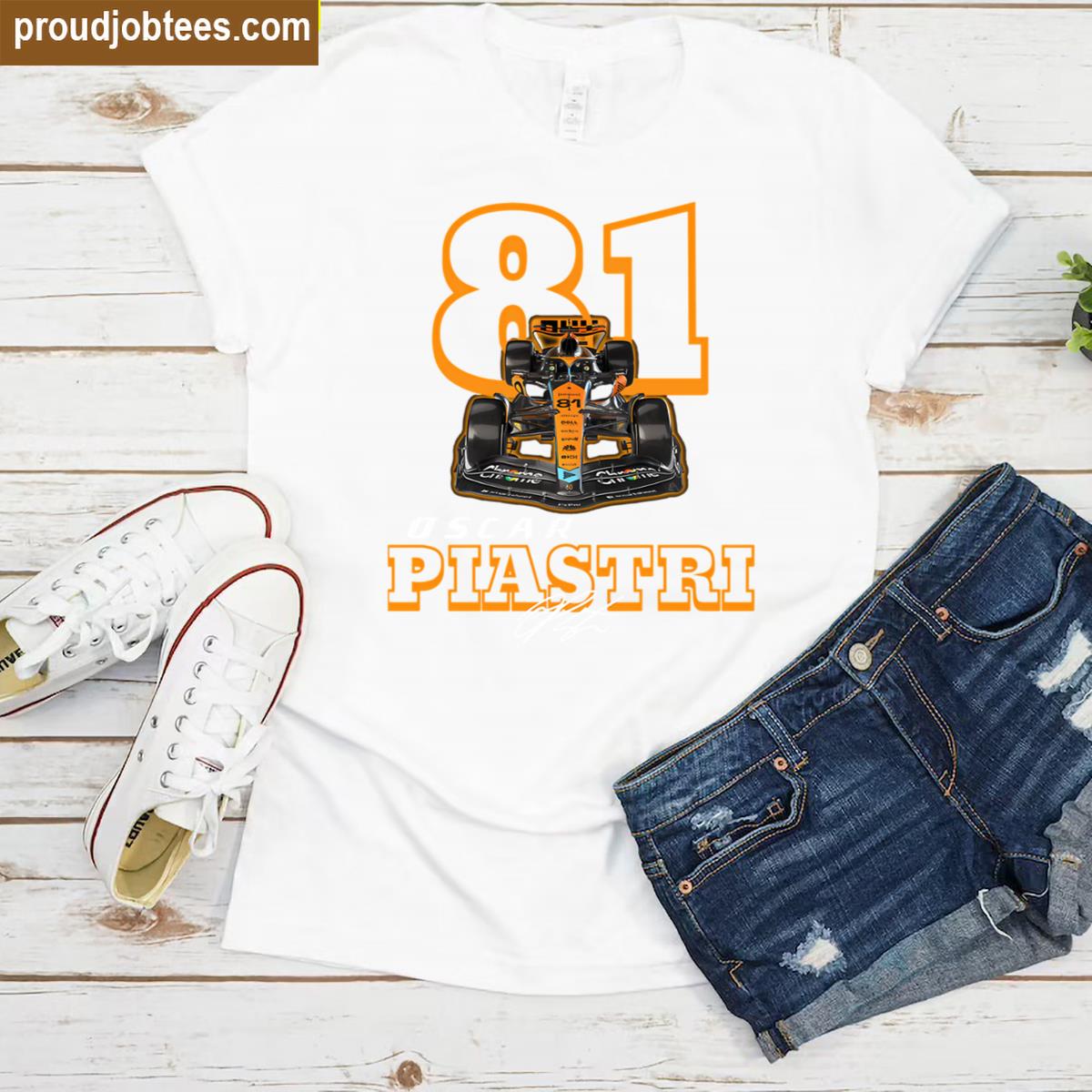 Oscar Piastri Racing Tee Shirt