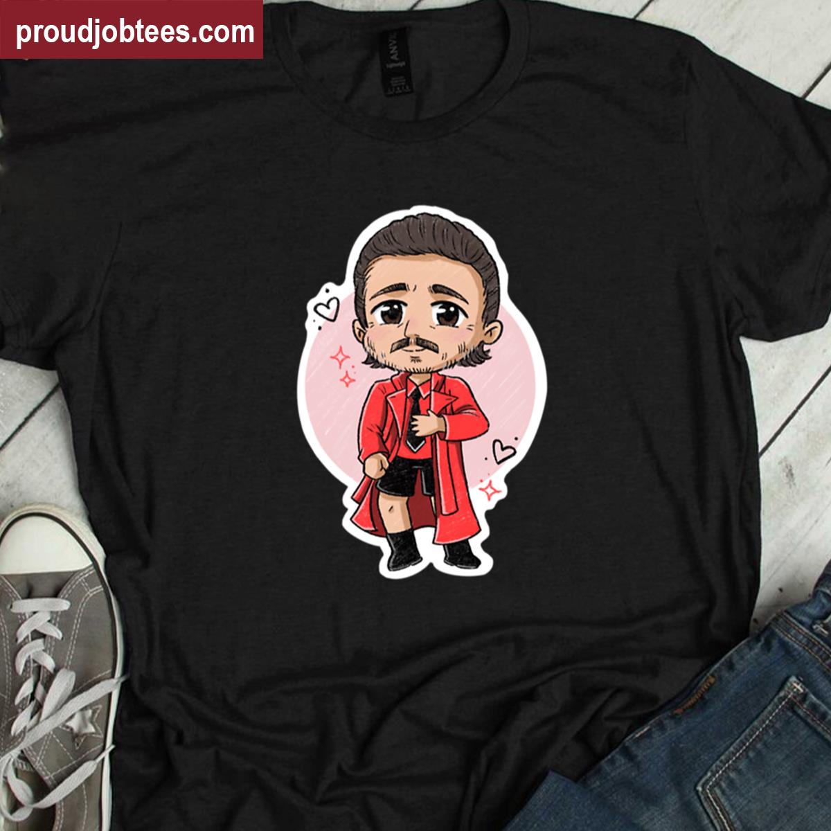 Pedro Pascal Fashion Event Tee Shirt