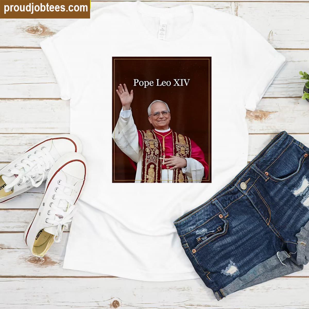 Pope Leo Xiv Trendy Shirt