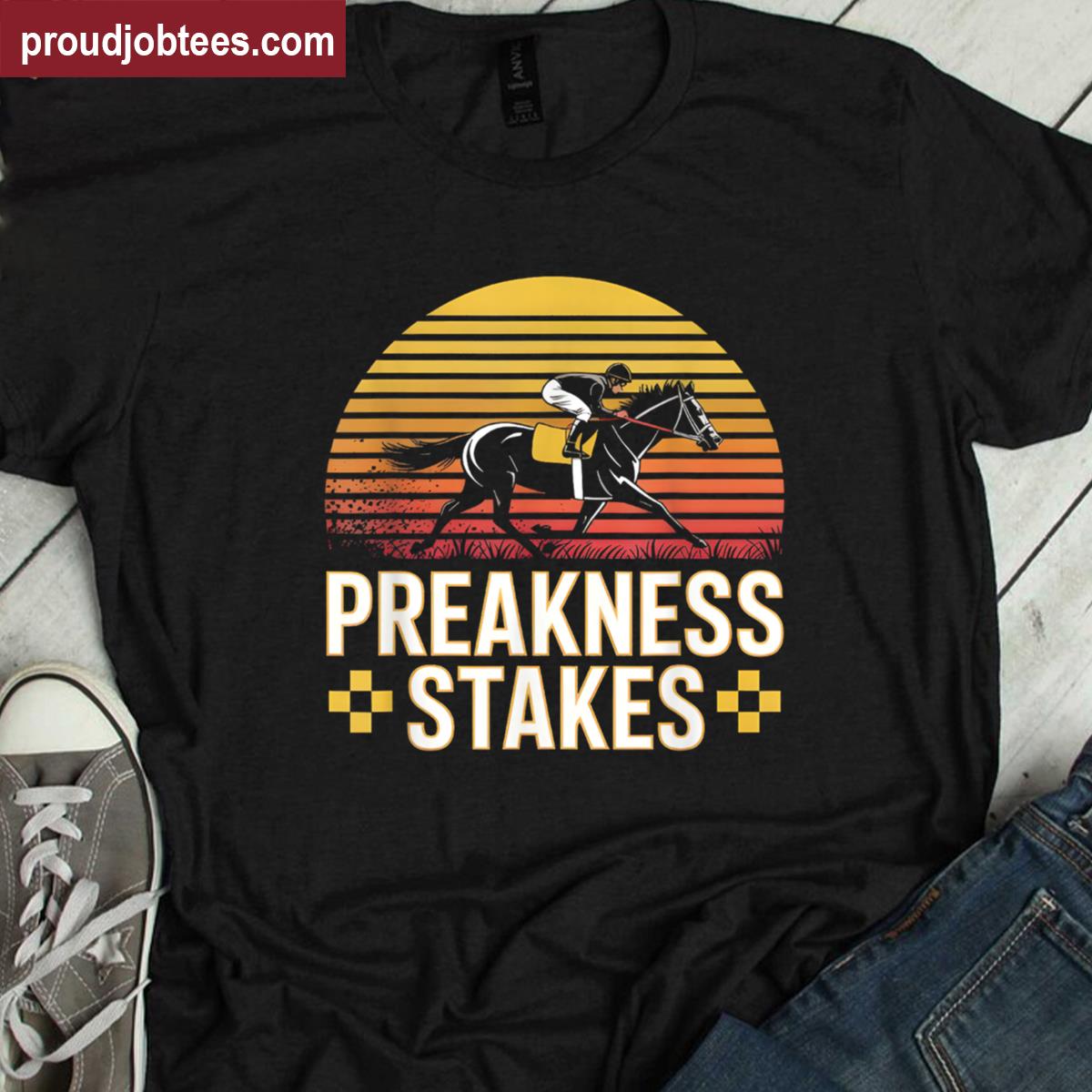 Preakness Stakes Jockey Horse Racing Shirt
