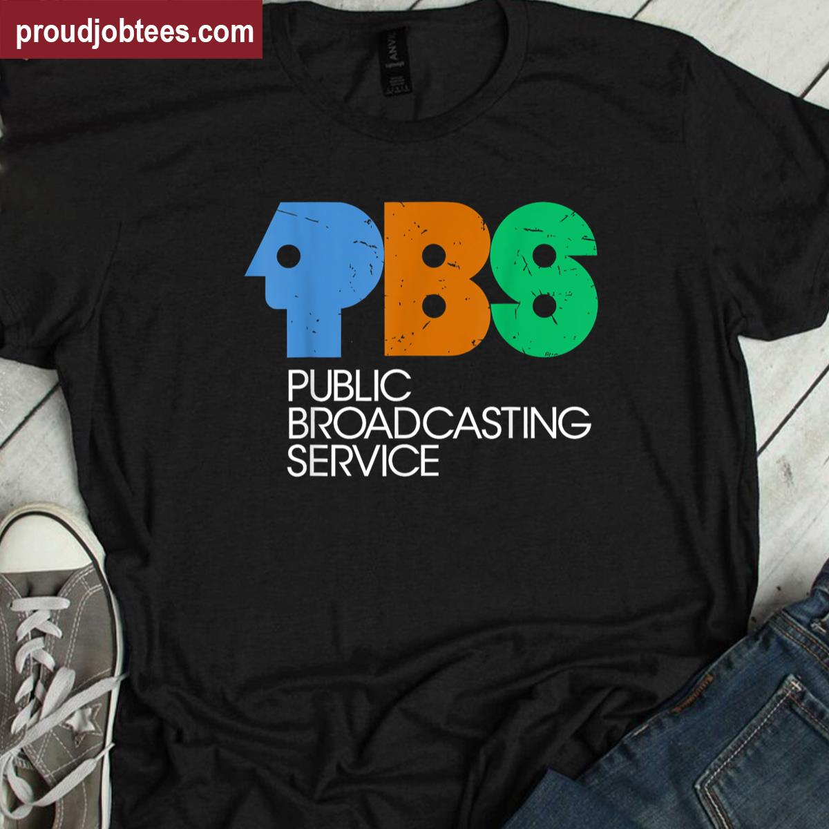 Protect Pbs Media Service Tee Shirt