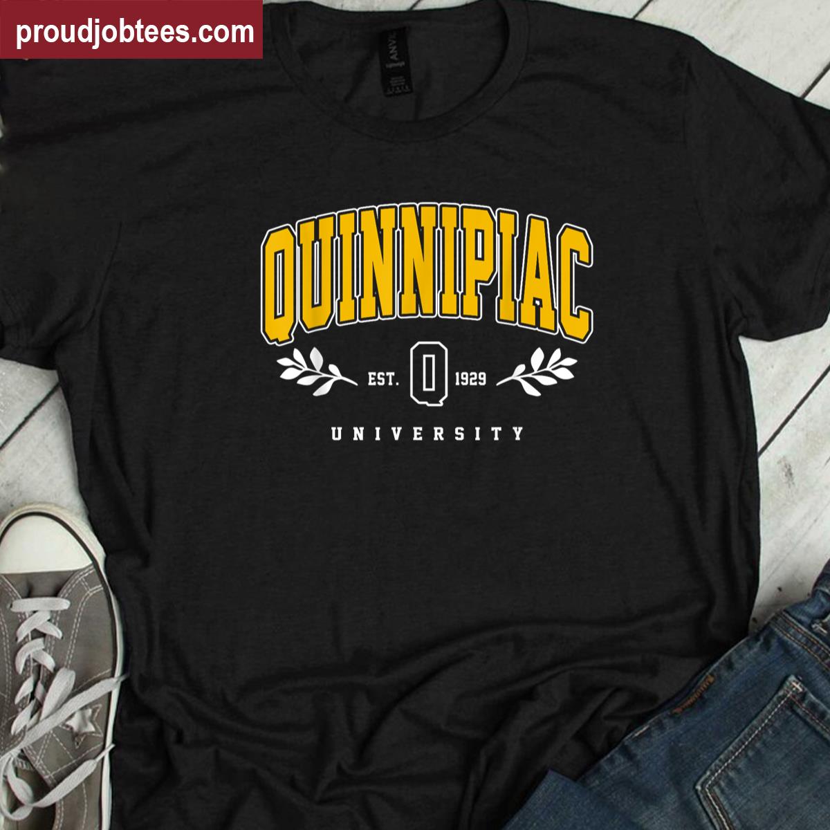 Quinnipiac Sports Vintage Tee Unisex Design Shirt