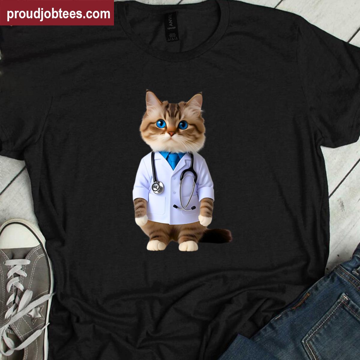 Ragdoll Cat Physician Art For Fans Shirt