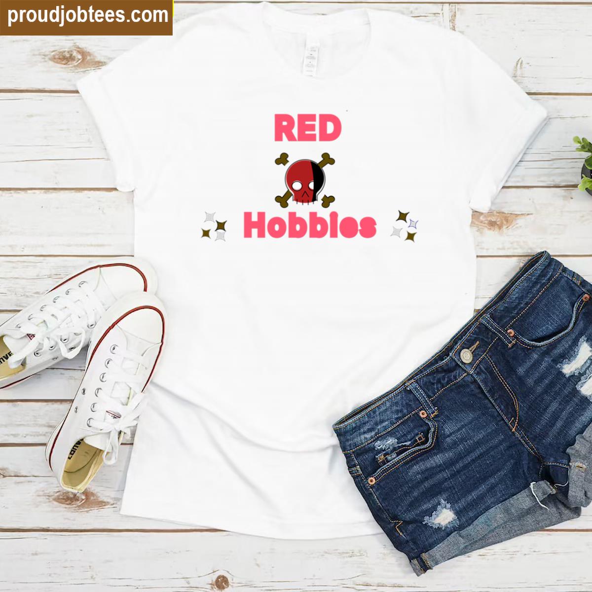 Red Hobbies Lifestyle Tee Shirt