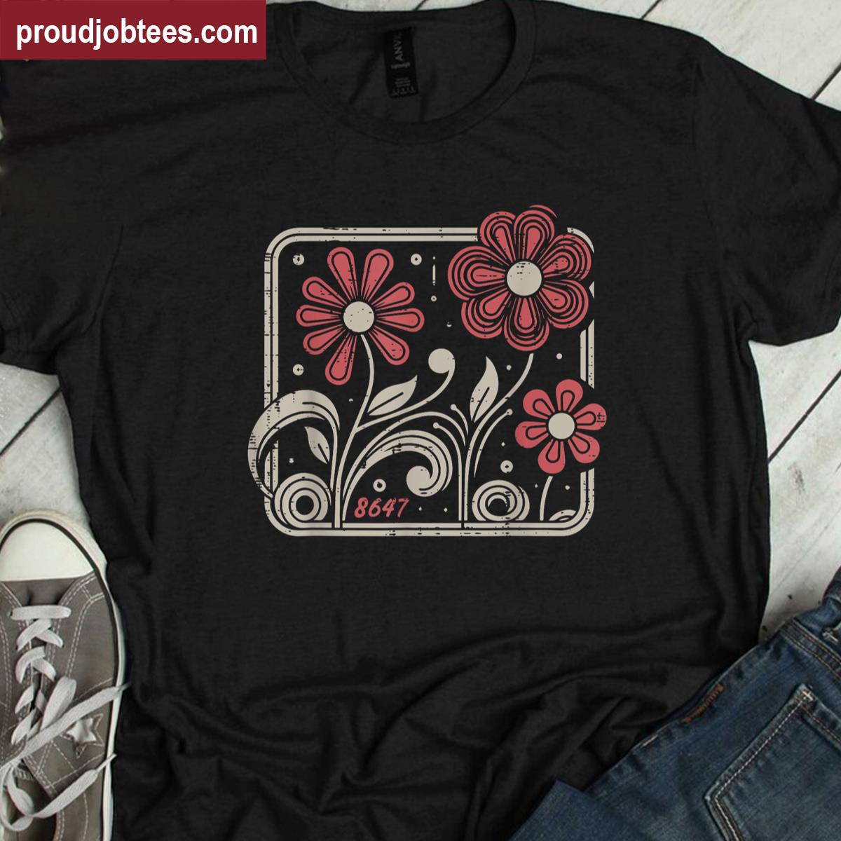 Resist Resistance Flowers Shirt