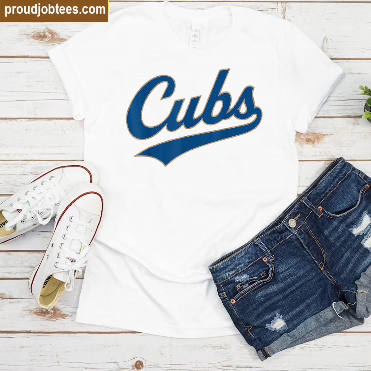 Retro Cubs Vintage Name Tee Unisex Shirt