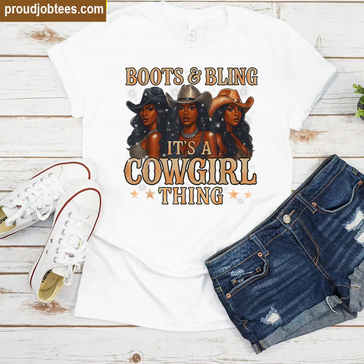 Rodeo Bling Cowgirl For Women Shirt