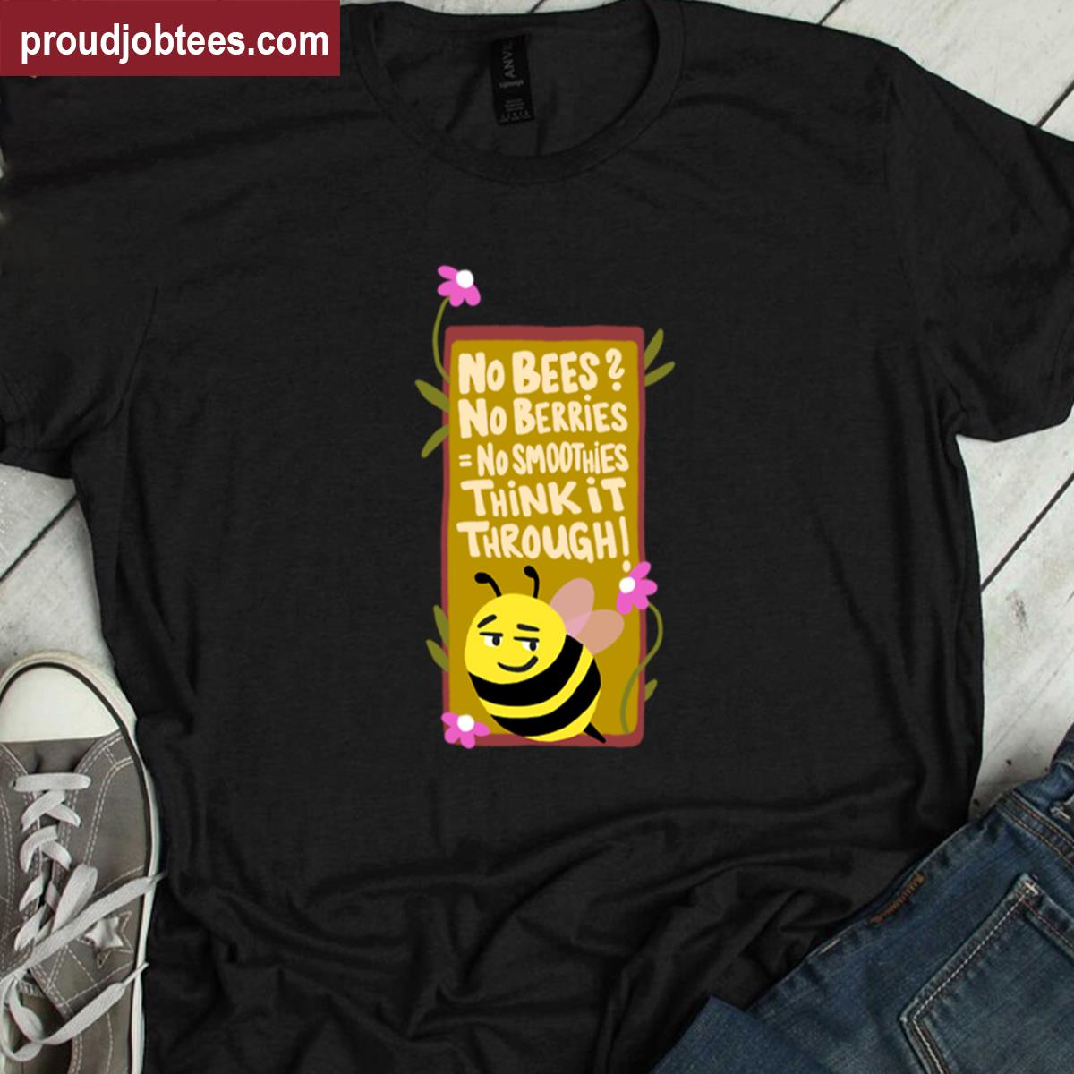 Sassy Bees Golden Design Shirt