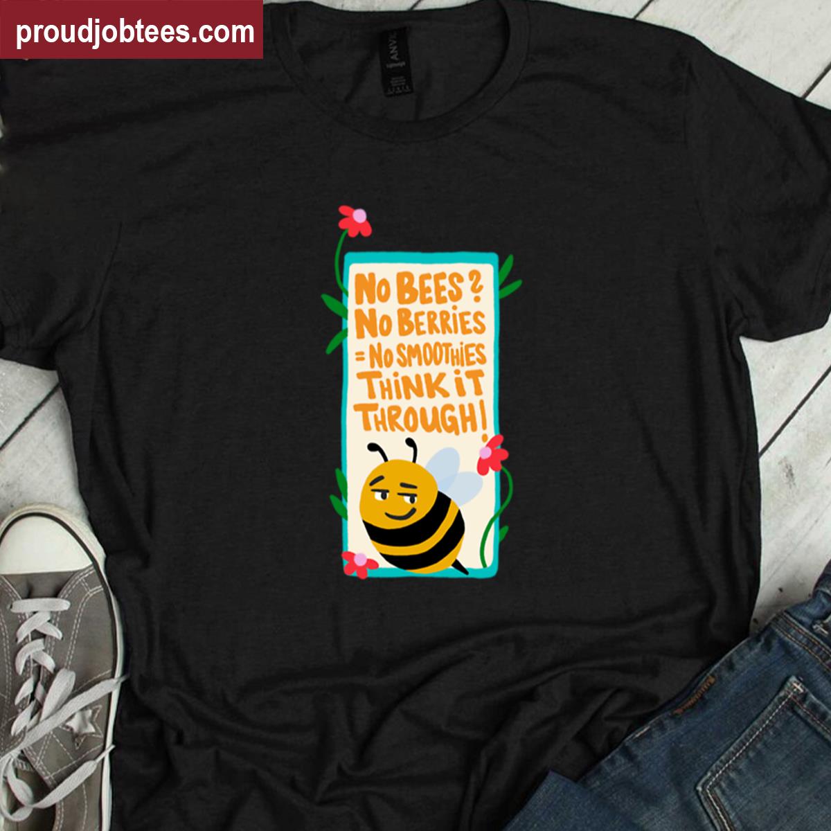 Sassy Bees Smoothie Graphic Shirt