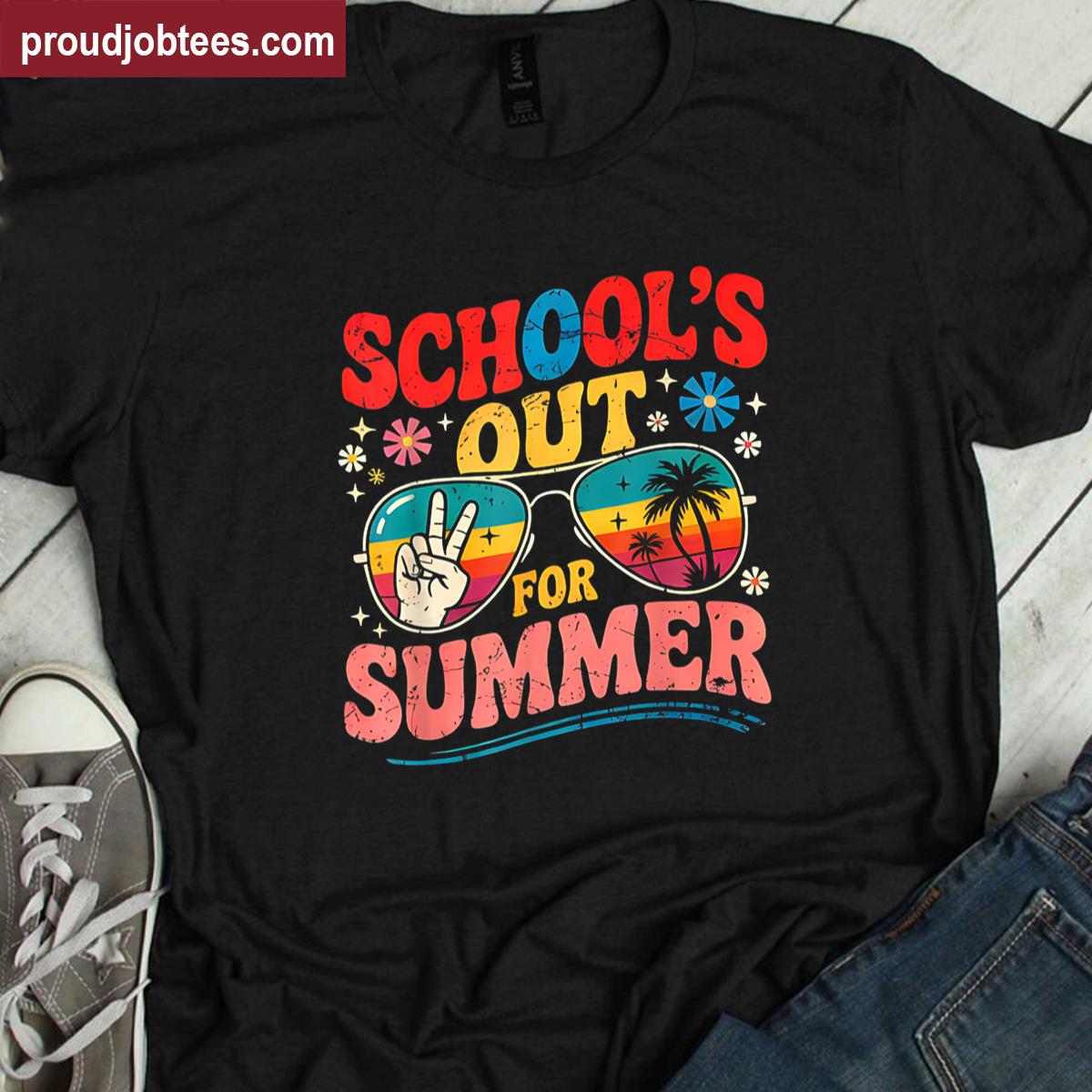 Schools Out For Summer Fun Vacation Tee Shirt