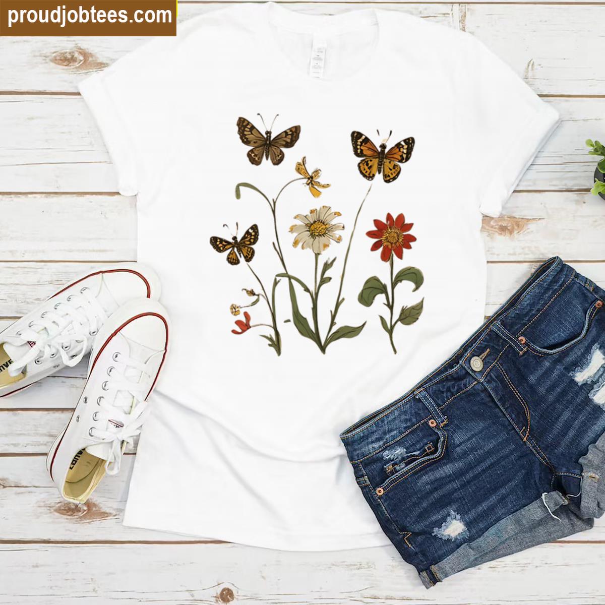 Spring In Motion Graphic Tee Shirt