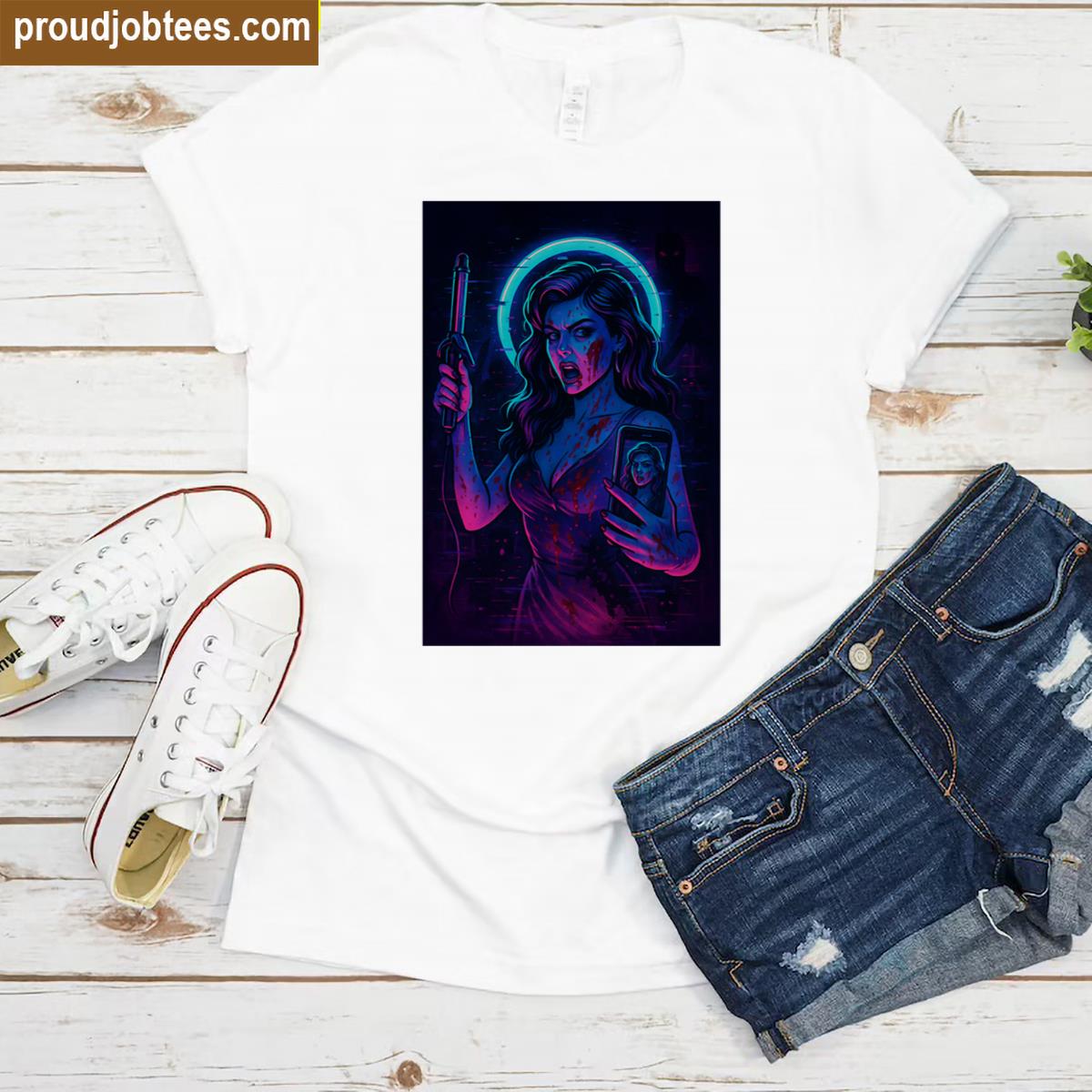 Streaming Slay Oversized Tee Shirt