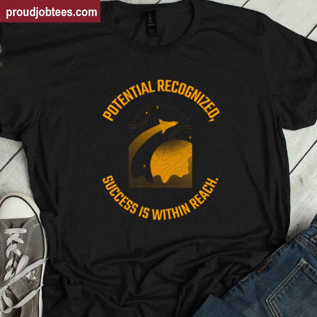 Success Is Within Reach Inspirational Tee Shirt