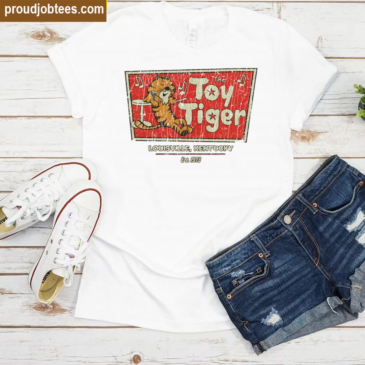 The Toy Tiger Graphic Tee Design Shirt