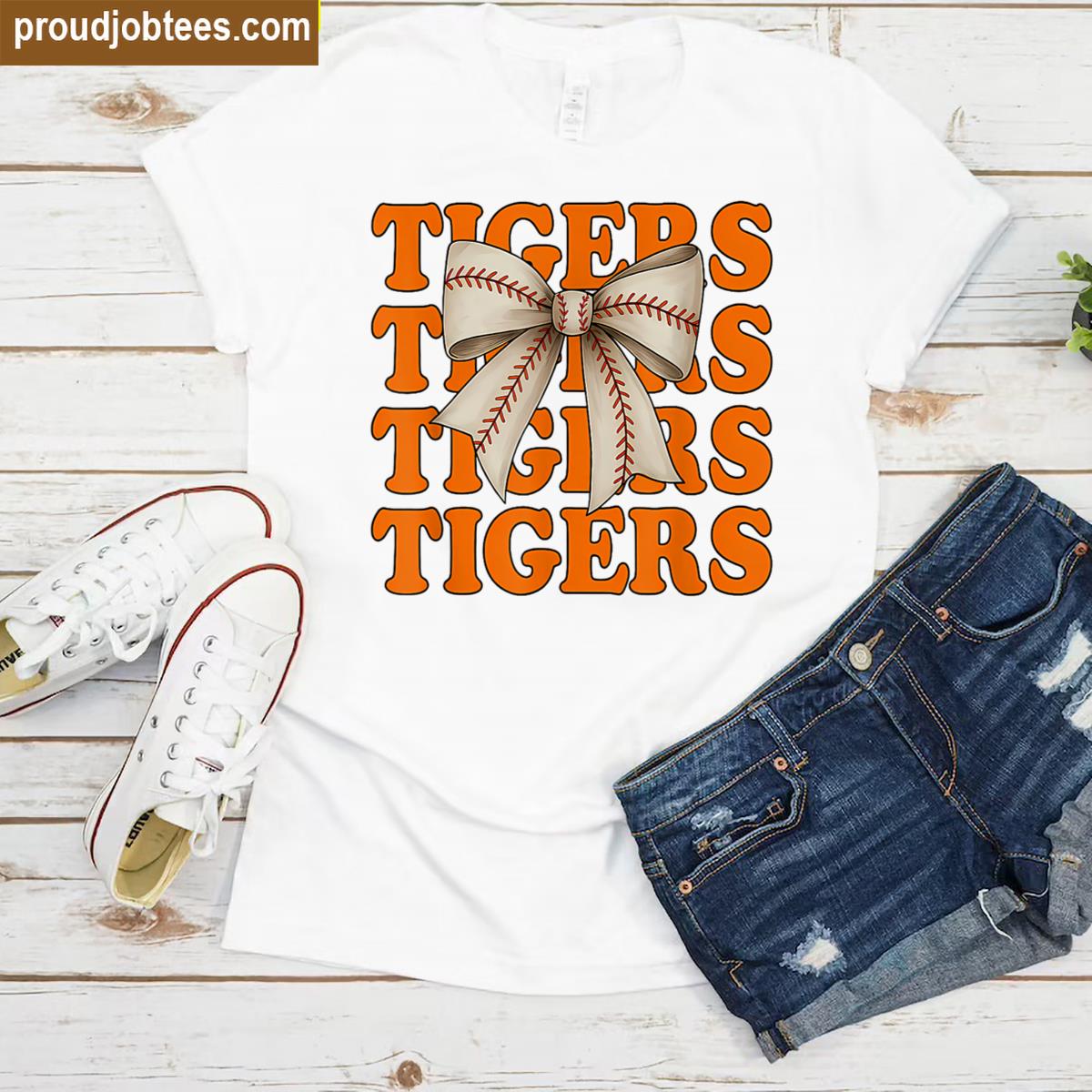 Tigers Coquette Bow Shirt
