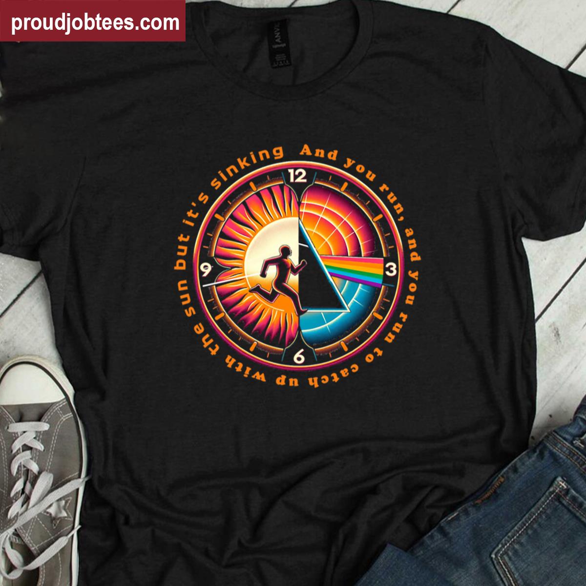 Time Floyd Graphic Tee Design Shirt