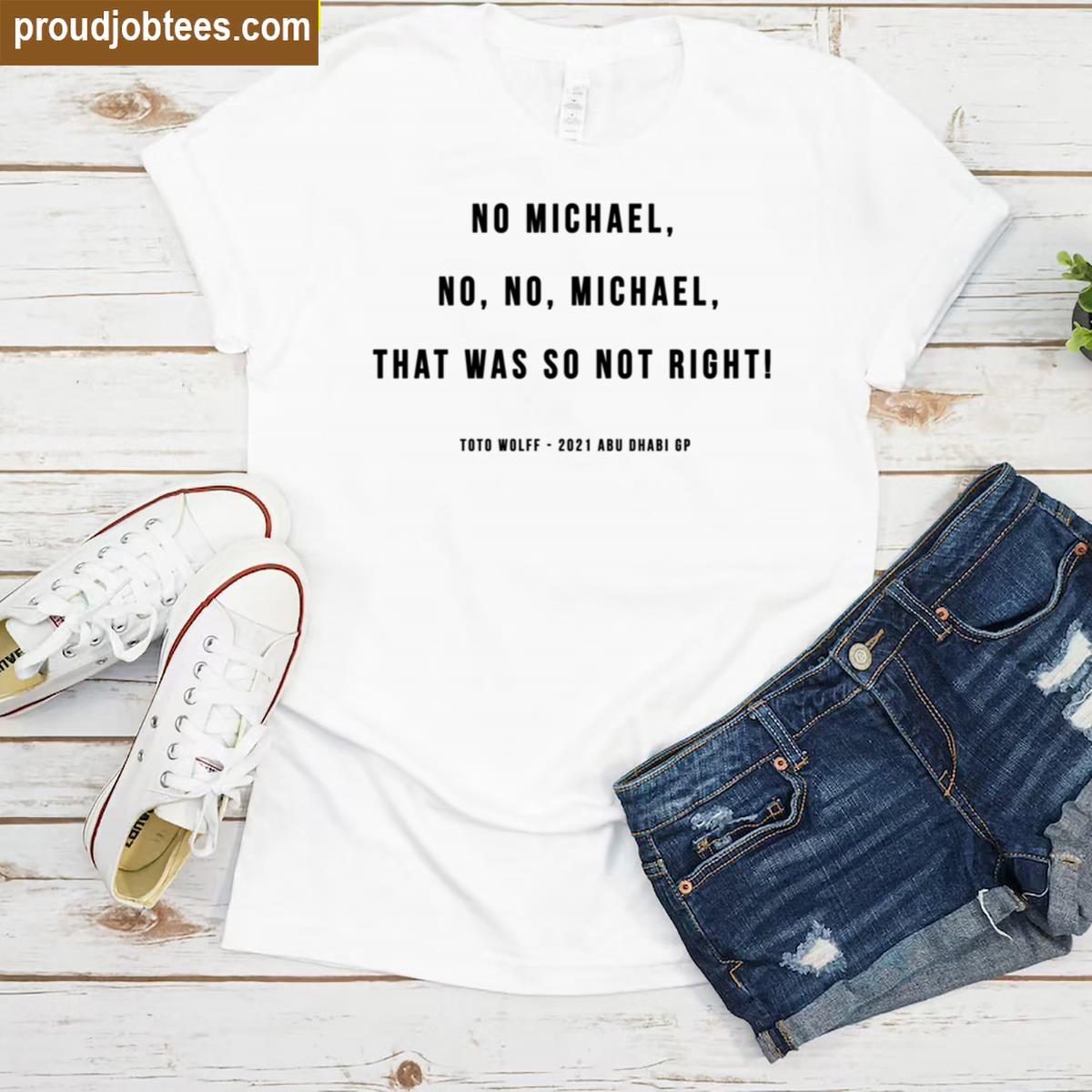 Toto Wolf Quote Graphic Tee Shirt