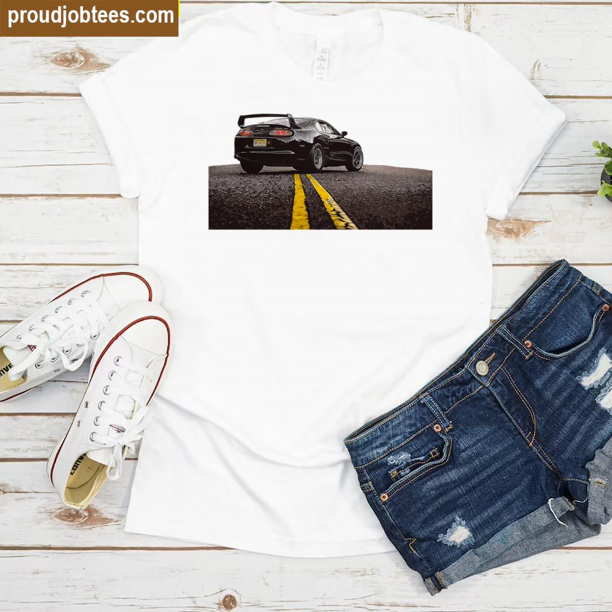 Toyota Supra Art Tee Shirt
