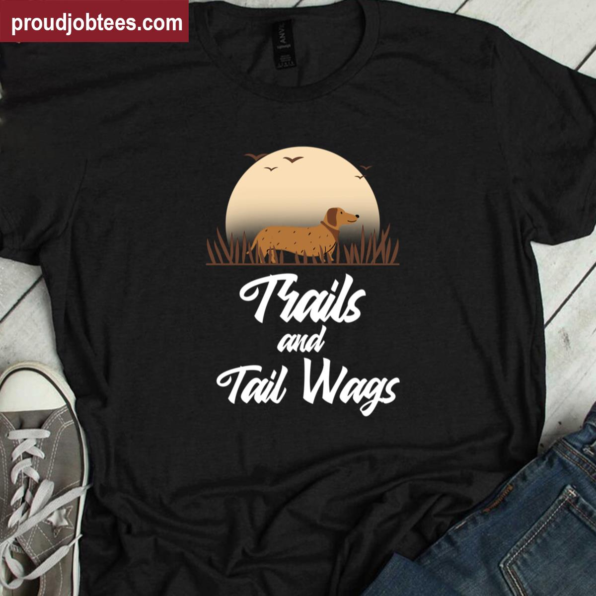 Trails And Tail Wags Animal Tee Shirt