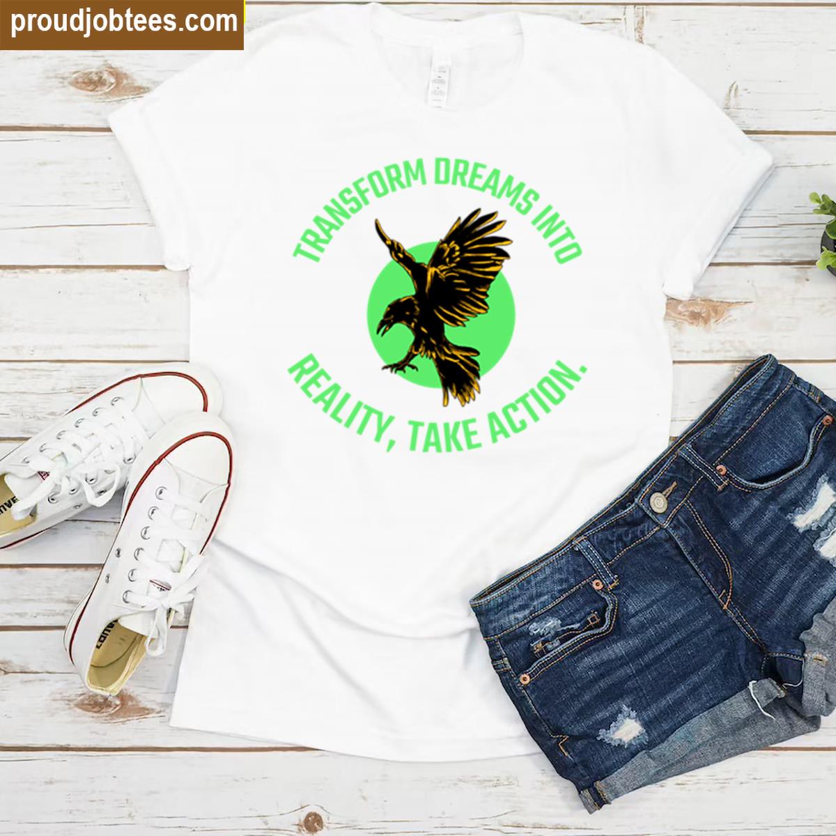 Transform Dreams Action Tee Shirt