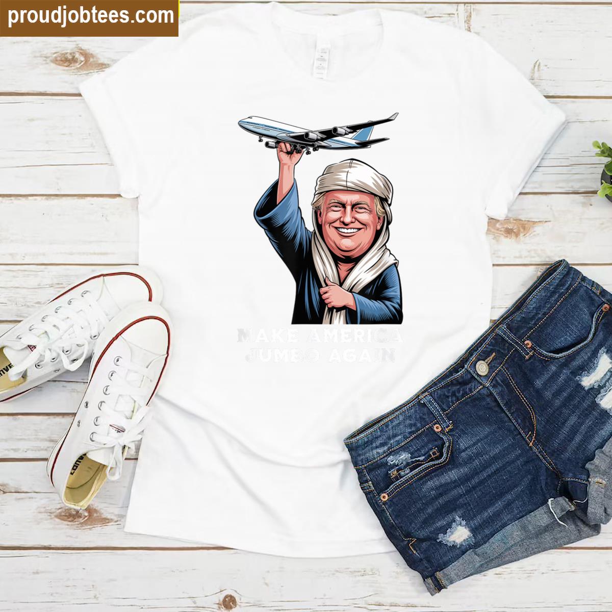 Trump Adventure Aviation Enthusiasts Tee Shirt