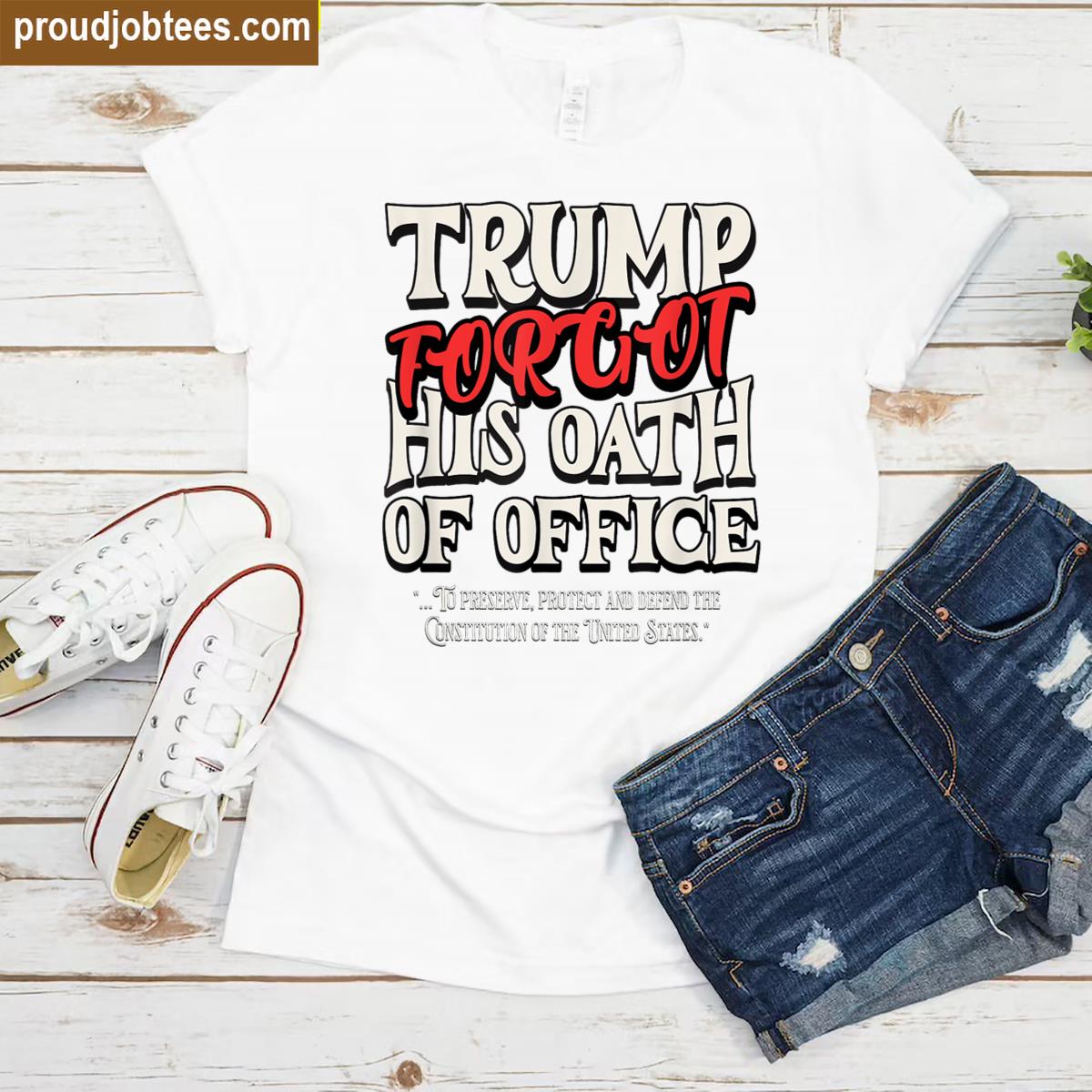Trump Usa Constitution Tee Shirt