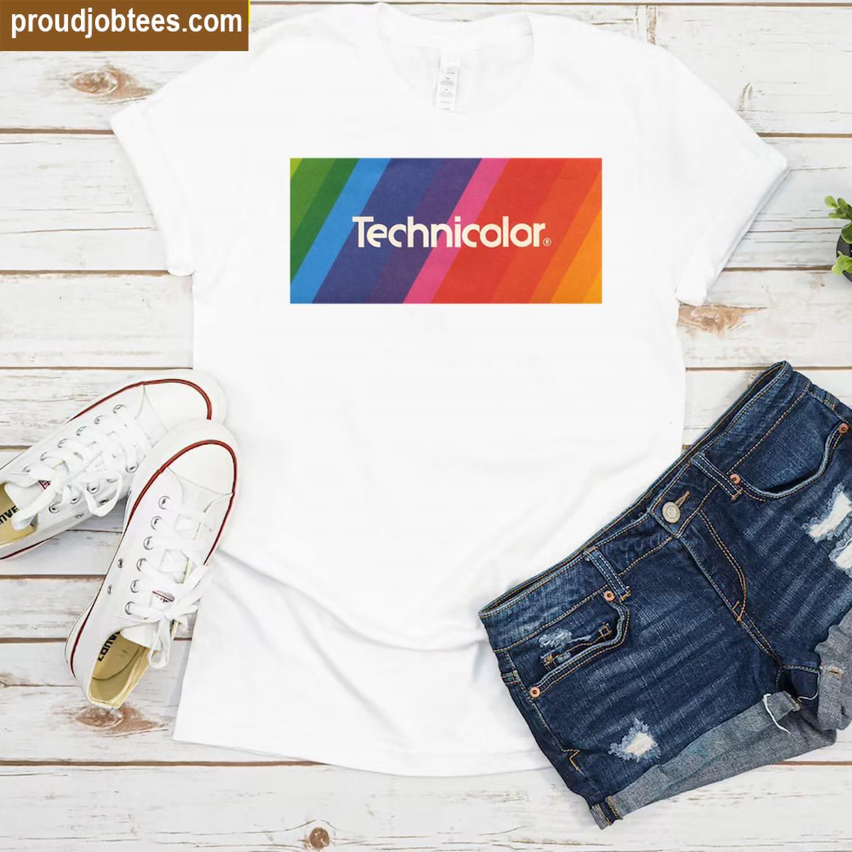 Vibrant Logo Technicolor Shirt