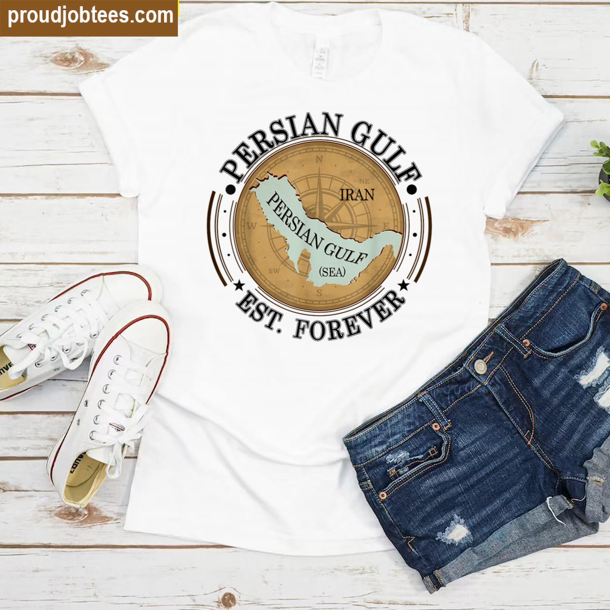 Vintage Persian Gulf Retro Style Shirt