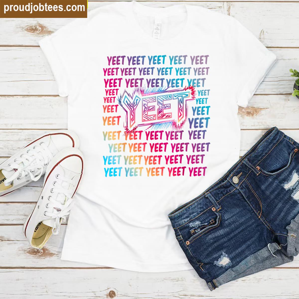 Vintage Yeet Humor Tee Shirt