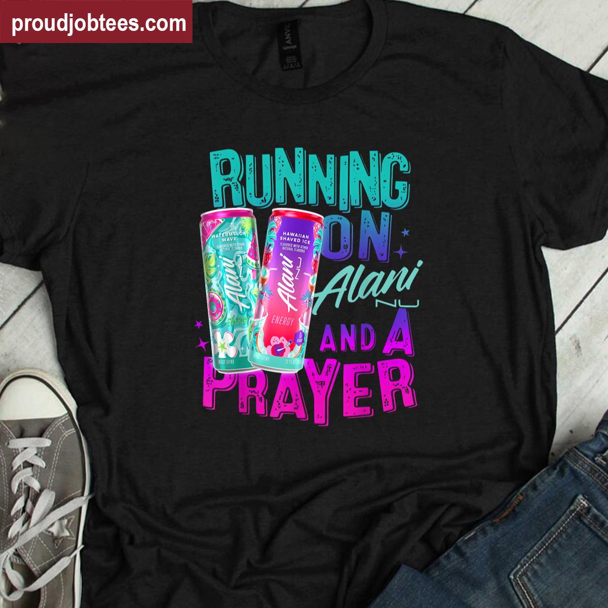 Women Alani Prayer Energy Drink Shirt