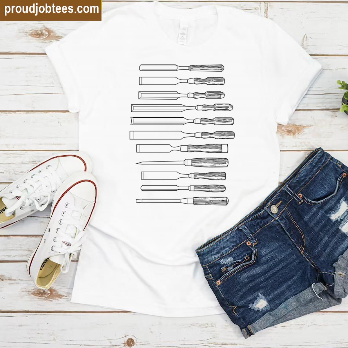 Woodworking Tools Tee Shirt