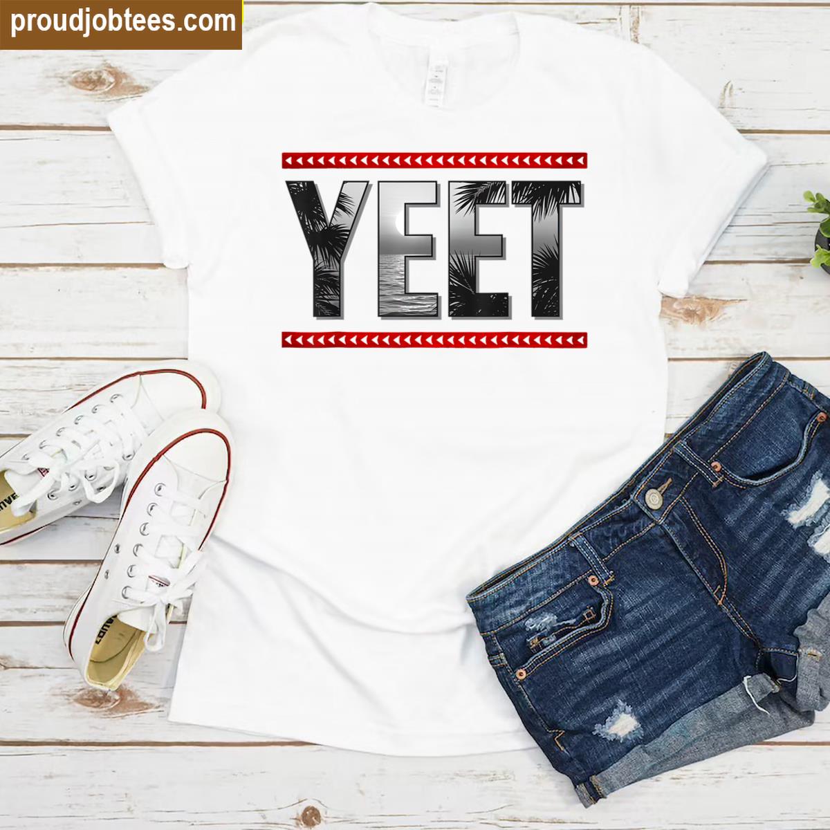 Yeet Humorous Saying For Kids Shirt